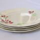 4 assiettes vintage Royal Art Pottery