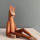 Old handcrafted wooden toy