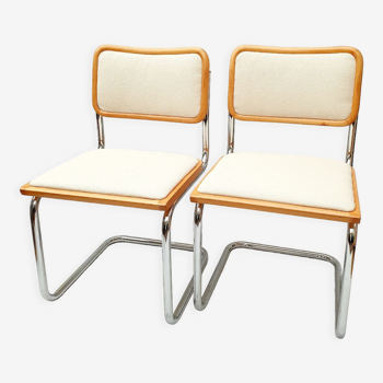 Paire de chaises B32 de Marcel Breuer