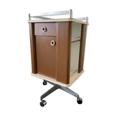 Vintage dentist's office in formica from the 60s and 70s
