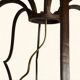 Large "Cage" Lamp Pair in Patinated Bronze - DLG by Jean Royère