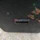 Vintage wooden travel trunk