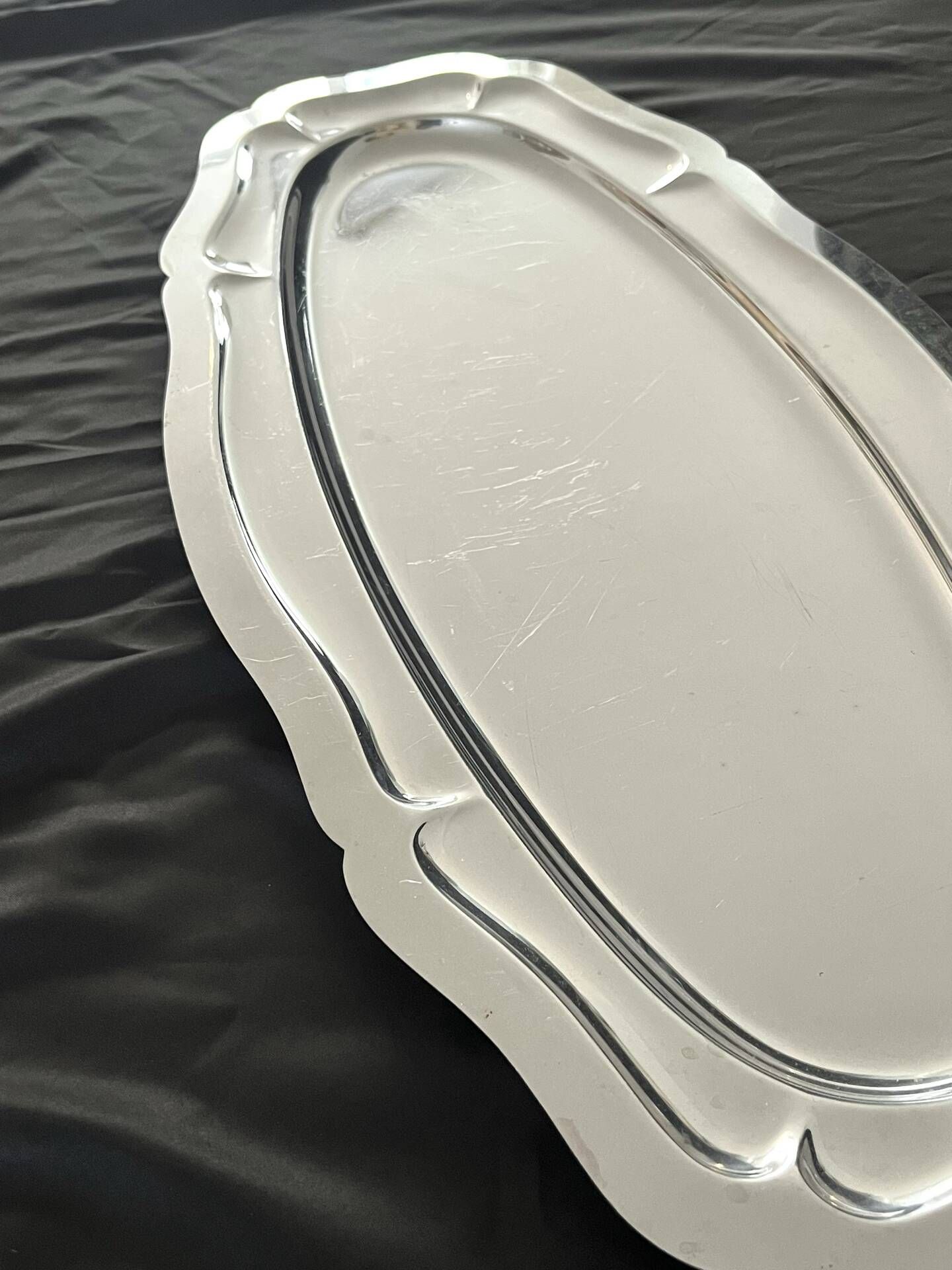 Serving Tray Set of 5, 1960s French Mid Century Tableware,