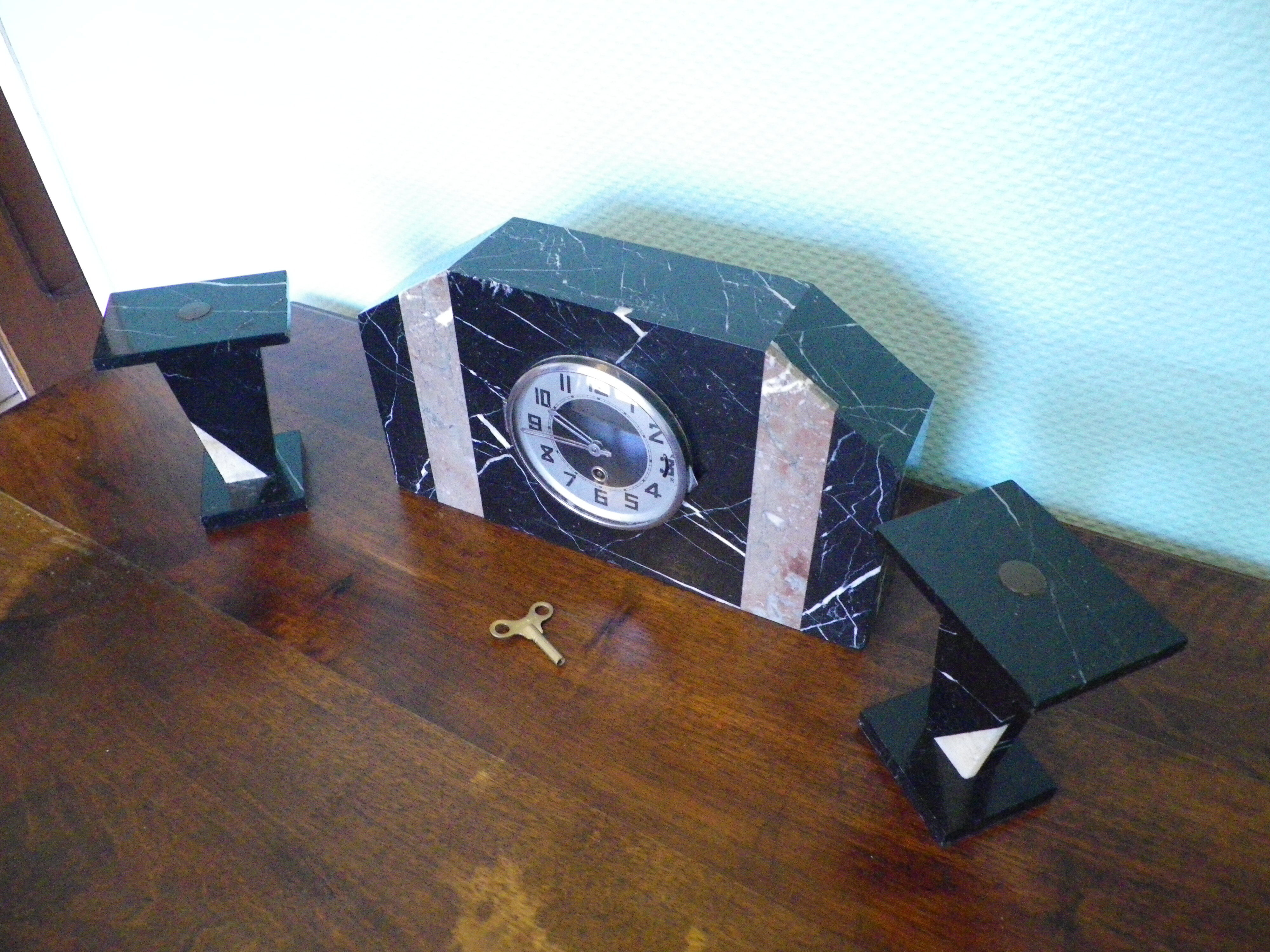 Thick marble clock 30/40