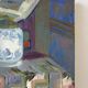 La table de lecture, huile sur toile
