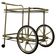 Mid-Century Brass Serving Trolley, 1970s, Germany