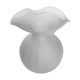 Vase Lancel forme boule verre dépoli soufflé travail de Murano