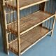Etagere sur pied  en bambou refendu