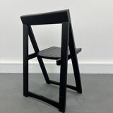 Chaise pliante en bois, années 1970