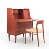 Scandinavian teak secretary