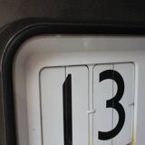 Vintage Clock Solari Udine, 1960