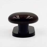 Patères design Carlo Bartoli Con and Con Italie années 70 plastique brun (s