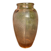 Art Deco pink vase
