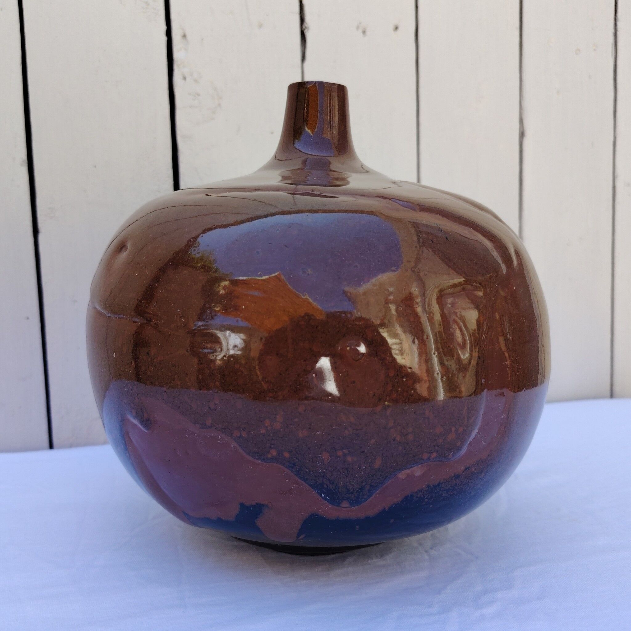 Large ceramic lamp base by Mathieu Liévois