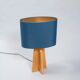 1980s wooden lamp
