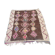 Tapis boucherouite 134x164cm