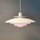 Large hanging lamp by Danish Form-Light 1980s. Multiple layers of shades.