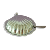 Silver metal shell butterer