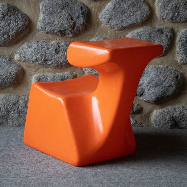 Luigi Colani's 'Zocker' child chair for Top system Burkhard L'bke 1972 |  Selency