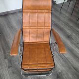Maule Marga folding armchair, vintage Italian design, 70s