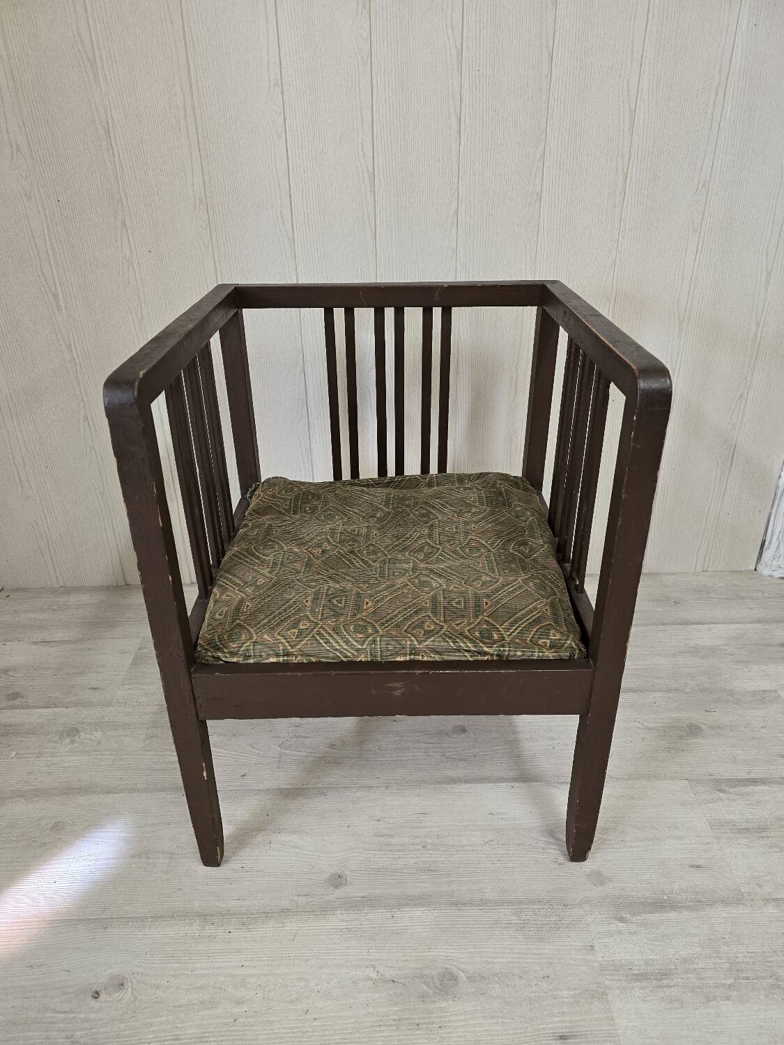 Art Deco cubic armchair