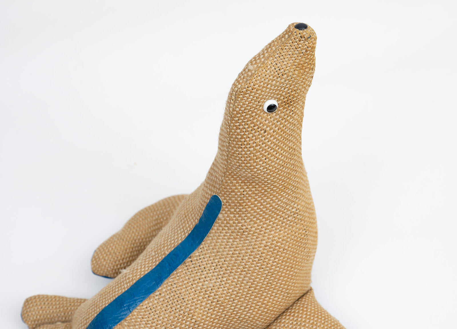 Vintage baby seal therapeutic toy by Renate Müller for H. Josef Leven, Sonneberg, 1970s