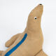 Vintage baby seal therapeutic toy by Renate Müller for H. Josef Leven, Sonneberg, 1970s
