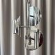 1970s Space Age chrome chandelier – 3 lights