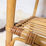 Rattan bedside table