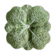 Four-wheeled cup in dabbling, cabbage leaves, Bordallo Pinheiro