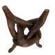 Socle/sculpture en bois