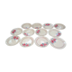 12 Assiettes plates anciennes Badonviller