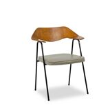 Robin Day. Thermoformed wooden office chair. Airborne circa 1950-60
