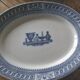 Large oval serving dish