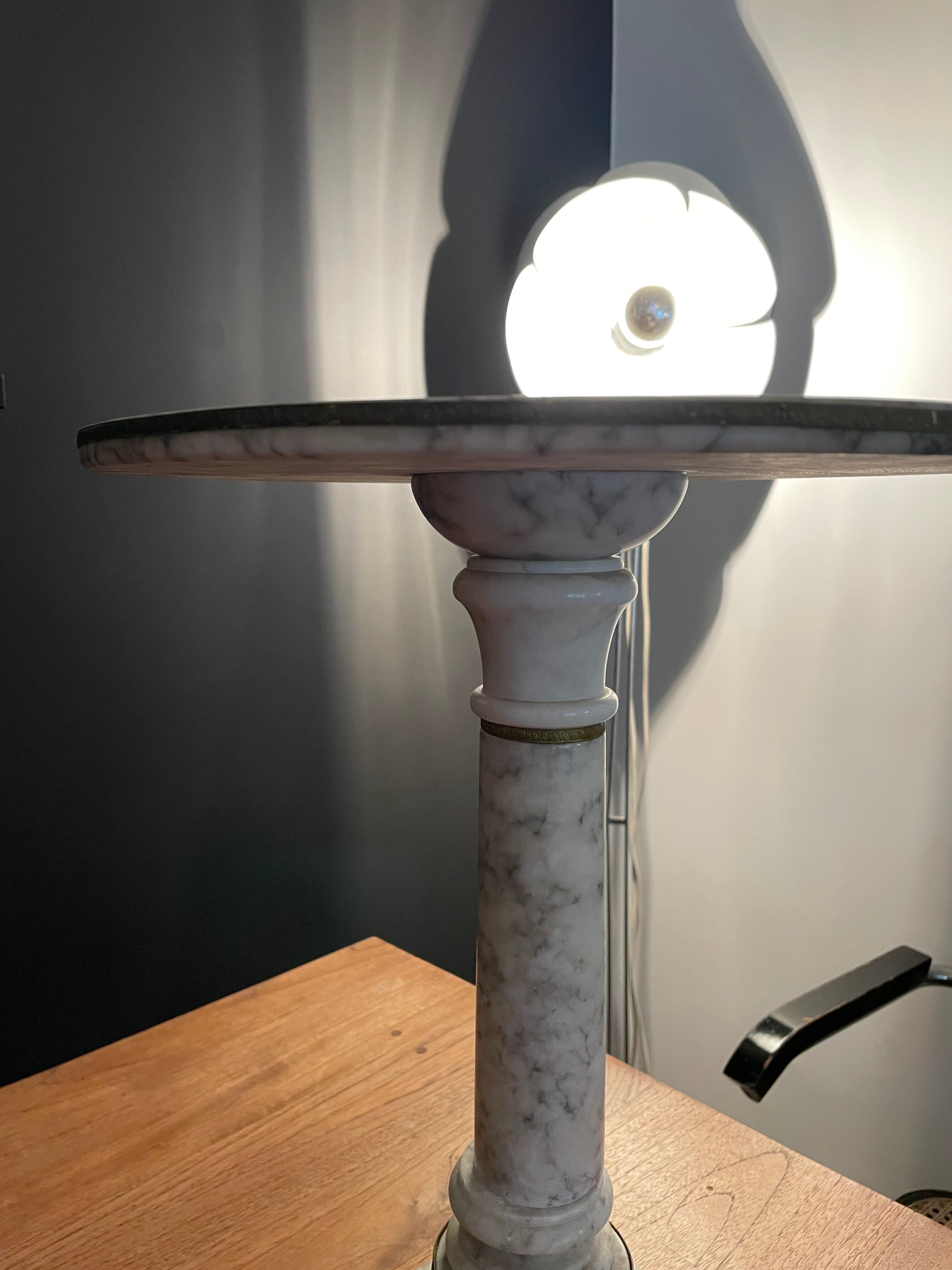 Carrara marble harness