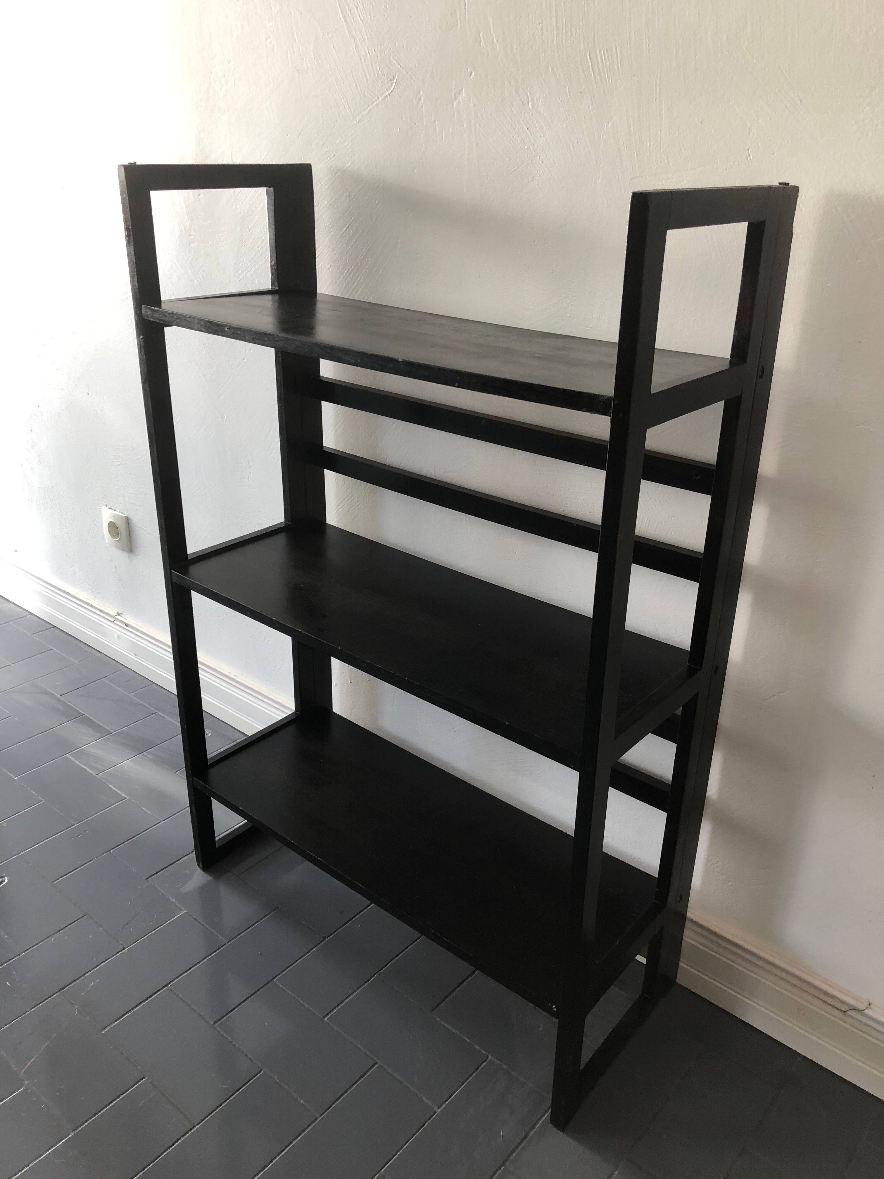 Vintage bookshelves, folding