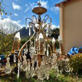 Chandelier with 6 tassels