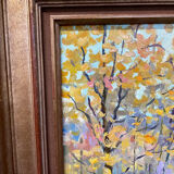 Autumn landscape signed and dated