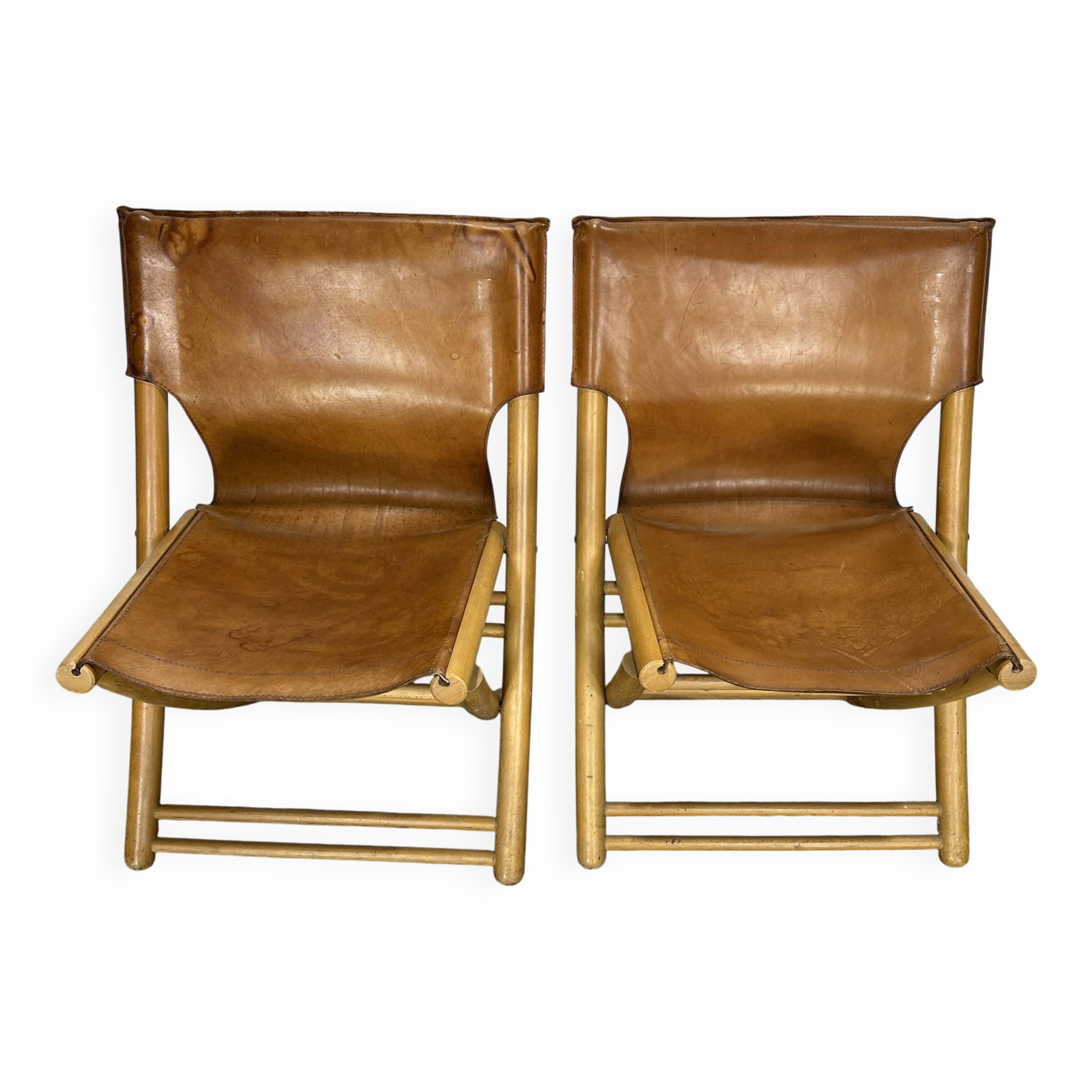 Chaise safari ancienne