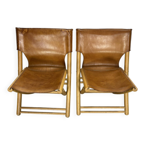 Chaise safari ancienne