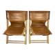 Chaise safari ancienne