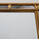 Miroir doré de style baroque par Deknudt, Belgique 20e siècle