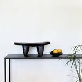 Senoufo XS N1 "headrest" stool in hand-carved wood