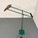 Postmodernist 1980s vintage metal halogen lamp