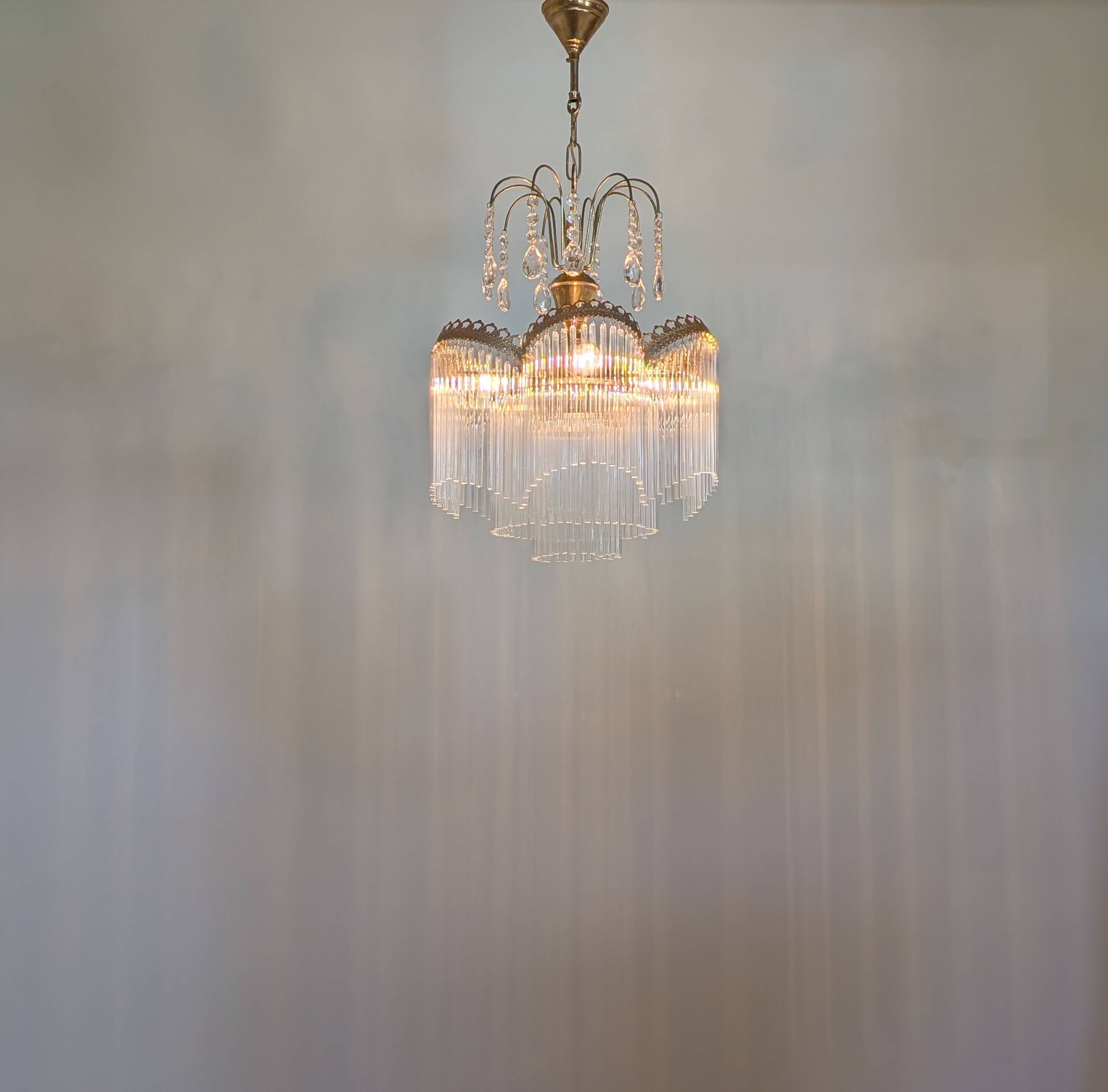 Tassel chandelier