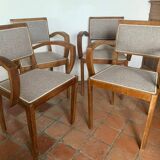 4 Bridge armchairs