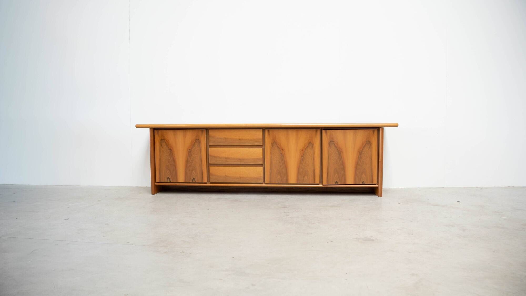 1980's Italian walnut sideboard