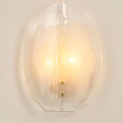 Kalmar wall sconces in brass and Murano glass, Austria, 1970s.