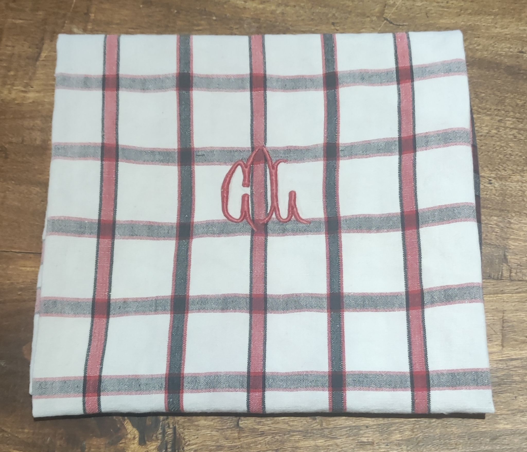 Ensemble de 12 serviettes de table vintage