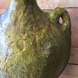 Poterie de tamegroute en terre cuite émaillée